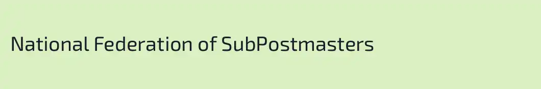 National Federation of SubPostmasters